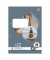 Schulblock 040450026 Style, Lineatur 26 / kariert mit weißem Rand, A4, 70g, 50 Blatt