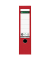 Ordner 1007-00-25, A4 80mm breit Karton vollfarbig rot