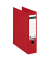 Ordner 1007-00-25, A4 80mm breit Karton vollfarbig rot