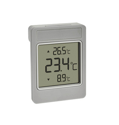 TFA 30.1067 WINDOO Thermometer silber