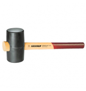 Gummihammer 0,4 kg Ø 55 mm Kopf: Gummi