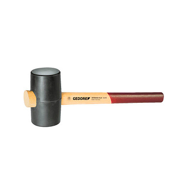 Gummihammer 0,4 kg Ø 55 mm Kopf: Gummi Gummihammer 0,4 kg Ø 55 mm Kopf: Gummi