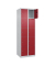 Schließfachschrank Classic Plus lichtgrau, rubinrot 080000-205 S10001, 10 Schließfächer 60,0 x 50,0 x 185,0 cm