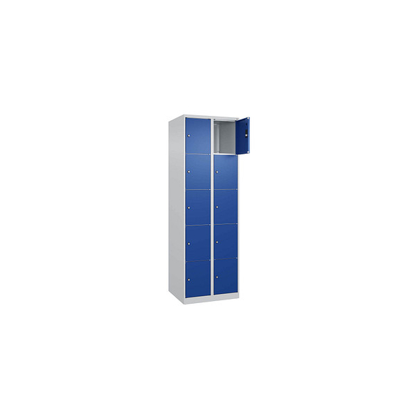 4067521350607 - Schließfachschrank Classic Plus enzianblau lichtgrau 080000-205 S10003 10 Schließfächer 600 x 500 x 1850 cm 4067521350607 C 4067521350607 - Schließfachschrank Classic Plus enzianblau lichtgrau 080000-205 S10003 10 Schließfächer 600 x 500 x 1850 cm 4067521350607 C