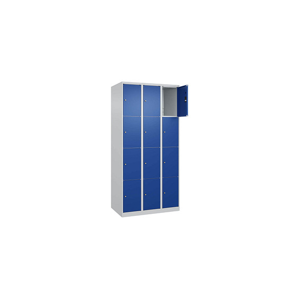 4067521351925 - Schließfachschrank Classic Plus enzianblau lichtgrau 080000-304 S10003 12 Schließfächer 900 x 500 x 1850 cm 4067521351925 C 4067521351925 - Schließfachschrank Classic Plus enzianblau lichtgrau 080000-304 S10003 12 Schließfächer 900 x 500 x 1850 cm 4067521351925 C
