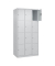 Schließfachschrank Classic Plus lichtgrau 080000-304 S10008, 12 Schließfächer 90,0 x 50,0 x 185,0 cm
