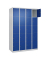Schließfachschrank Classic Plus enzianblau, lichtgrau 080000-405 S10003, 20 Schließfächer 120,0 x 50,0 x 185,0 cm