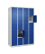 Schließfachschrank Classic Plus enzianblau, lichtgrau 080000-405 S10003, 20 Schließfächer 120,0 x 50,0 x 185,0 cm