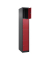 Schließfachschrank Classic Plus rubinrot, schwarzgrau 080000-104 S10021, 4 Schließfächer 30,0 x 50,0 x 185,0 cm