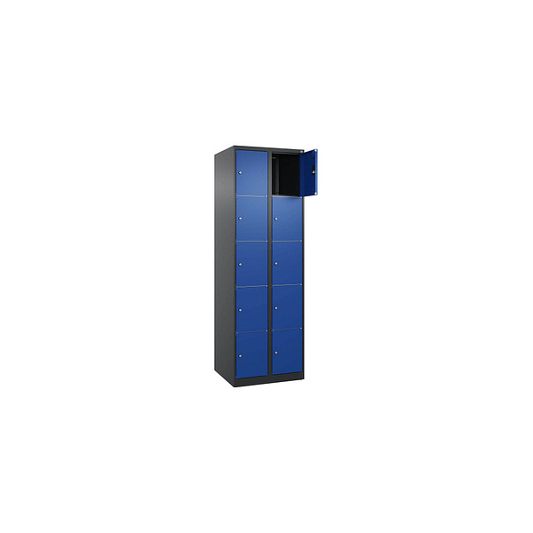 4068427433463 - Schließfachschrank Classic Plus enzianblau schwarzgrau 080000-205 S10031 10 Schließfächer 600 x 500 x 1850 cm 4068427433463 4068427433463 - Schließfachschrank Classic Plus enzianblau schwarzgrau 080000-205 S10031 10 Schließfächer 600 x 500 x 1850 cm 4068427433463