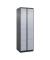 Schließfachschrank Classic Plus schwarzgrau, weißaluminium 080000-204 S10038, 8 Schließfächer 60,0 x 50,0 x 185,0 cm