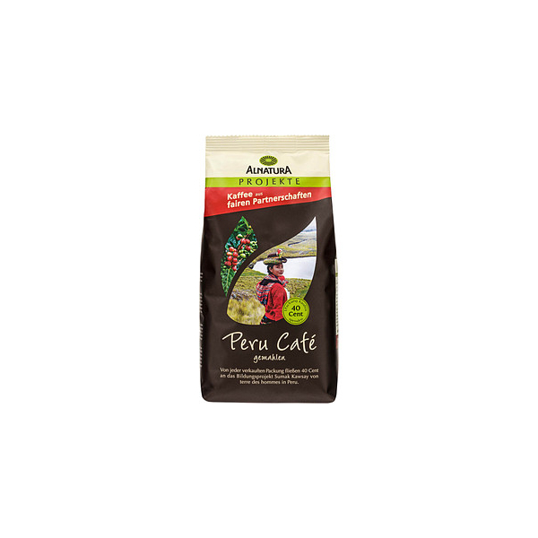 4104420039766 - Peru Café Bio-Kaffee gemahlen Arabicabohnen 5000 g 4104420039766 ALNATURA 500 Gramm 4104420039766 - Peru Café Bio-Kaffee gemahlen Arabicabohnen 5000 g 4104420039766 ALNATURA 500 Gramm