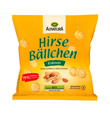 Bio Hirsebällchen 75,0 g Bio Hirsebällchen 75,0 g