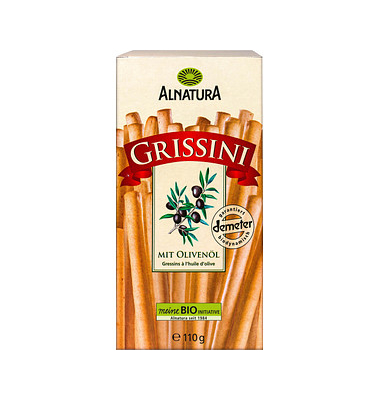 Bio Grissini Gebäck 110,0 g Bio Grissini Gebäck 110,0 g