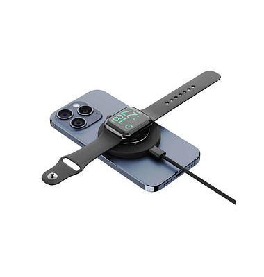 MagFix Pro 3-in-1 Induktive Ladestation schwarz, 15 Watt