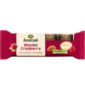 Bio Fruchtriegel Mandel Cranberry 75,0 g