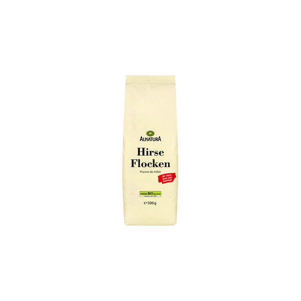4104420013308 - Bio Hirseflocken 5000 g 4104420013308 ALNATURA 500 Gramm 4104420013308 - Bio Hirseflocken 5000 g 4104420013308 ALNATURA 500 Gramm