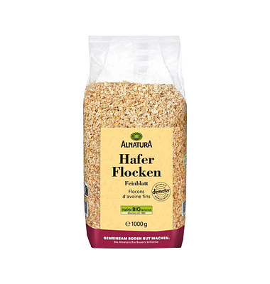 Bio Feinblatt Haferflocken 1,0 kg Bio Feinblatt Haferflocken 1,0 kg