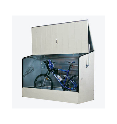 Fahrradbox, beige