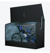 Fahrradbox, anthrazit