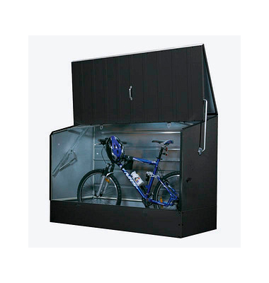 Fahrradbox, anthrazit