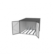 Fahrradbox Bike & More Max, anthrazit