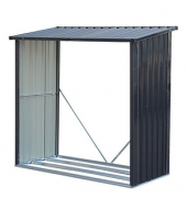 Holzunterstand Wood Store L, anthrazit