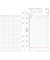 Kalendereinlage 50535, Tagesplan Komplett-Set, 1 Tag / 2 Seiten, 96x172mm (Midi), 2025