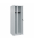 C+P Schwarz-Weiß-Spind Classic PLUS 1850x600x500mm 2Abteile lgrlgr