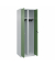 C+P Schwarz-Weiß-Spind Classic PLUS 1850x600x500mm 2Abteile lgrrgn