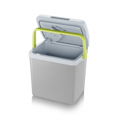 K&uuml;hlbox 2925 TKB, 25 Liter, grau/gr&uuml;n, mit Tragegriff