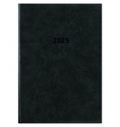 Buchkalender 876-0701, farbig sortiert, 1 Tag / 1 Seite, 14,5x21cm (A5), 2025