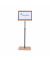 rocada Infodisplay NAT0706 R070670 A3 132x40x30cm holz