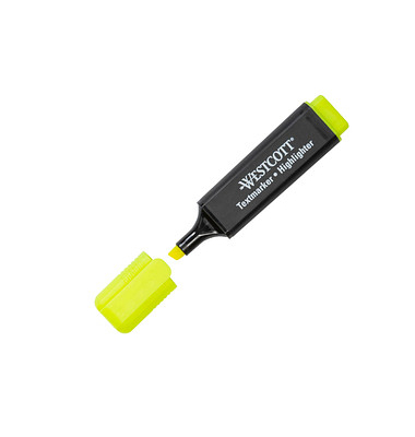 Textmarker Highlighter, E-743587 00, gelb, 2-5mm Keilspitze