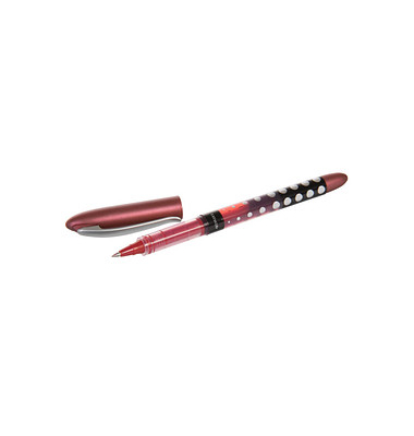PULSAR Tintenroller schwarzrot 0,5 mm, Schreibfarbe: rot