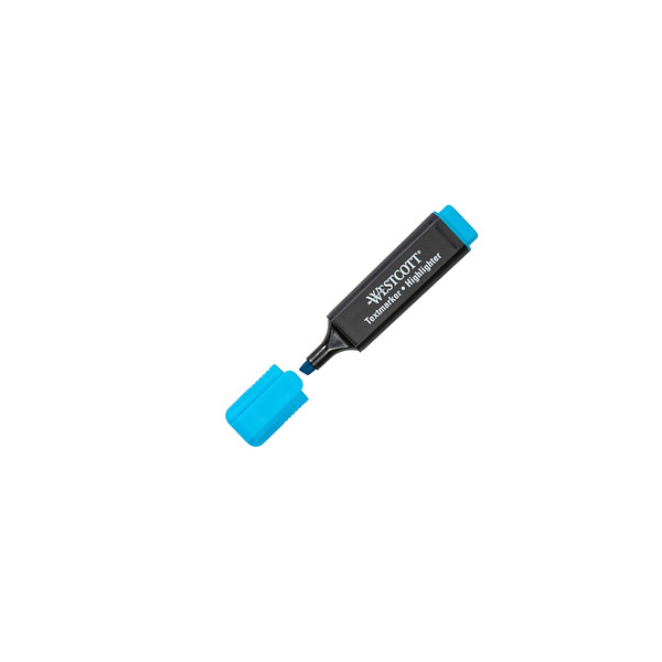 4027521527690 - Textmarker Highlighter E-743631 00 blau 2-5mm Keilspitze 4027521527690 WESTCOTT 4027521527690 - Textmarker Highlighter E-743631 00 blau 2-5mm Keilspitze 4027521527690 WESTCOTT