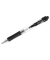 Gelschreiber transparentschwarz 0,4 mm, Schreibfarbe: schwarz