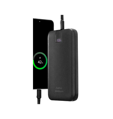 PD 20 Powerbank 20.000 mAh anthrazit