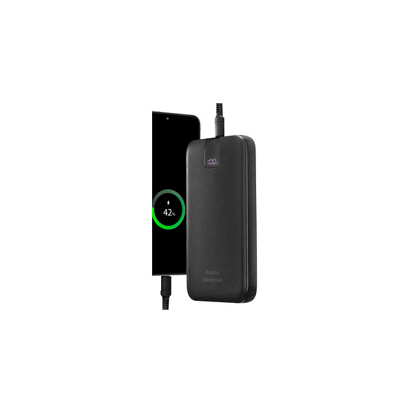 4047443514813 - PD 20 Power Pack 20000 mAh 2x USB-C USB-A Fast Charging Anthracite Powerbank (Akku) - schwarz - 20000 mAh 4047443514813 - PD 20 Power Pack 20000 mAh 2x USB-C USB-A Fast Charging Anthracite Powerbank (Akku) - schwarz - 20000 mAh