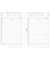 Kalendereinlage 50225, Tagesplan, 1 Tag / 1 Seite, 14,8x21cm (BxH) (A5), 2025