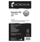 Kalendereinlage 50245, Tagesplan, 1 Tag / 1 Seite, 96x172mm (Midi), 2025