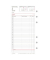 Kalendereinlage 50245, Tagesplan, 1 Tag / 1 Seite, 96x172mm (Midi), 2025