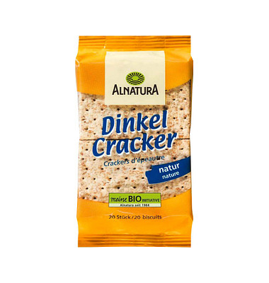Bio Dinkel Cracker natur 100,0 g