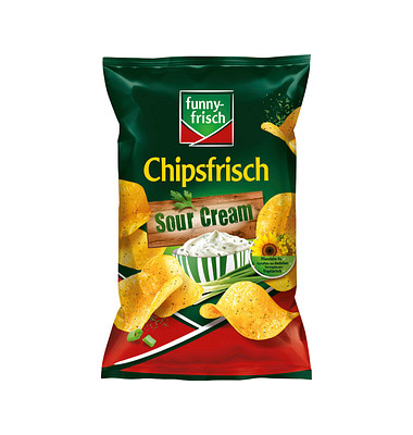 Chipsfrisch, Sour Cream Chips 150,0 g Chipsfrisch, Sour Cream Chips 150,0 g