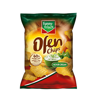 Ofen Chips Sour Cream Chips 125,0 g Ofen Chips Sour Cream Chips 125,0 g