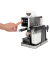 Espressomaschine PC-ES-KA 1266 501266, silber/schwarz, 1350 Watt, 1-2 Tassen pro Br&uuml;hvorgang
