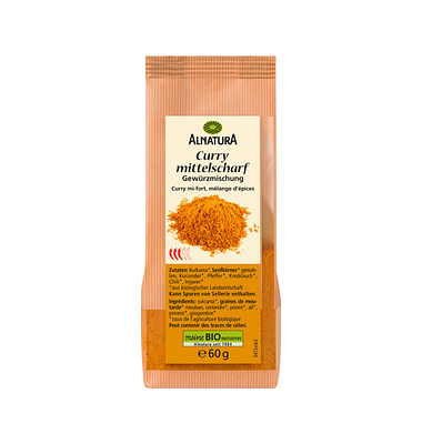 Curry Bio-Gewürz 60,0 g