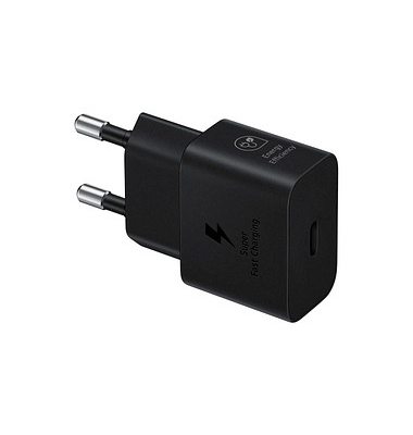 EP-T2510X Ladekabel mit Adapter schwarz, 25 Watt  VA