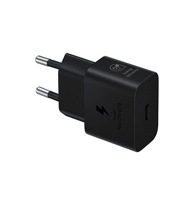EP-T2510 Ladekabel mit Adapter schwarz, 25 Watt  VA