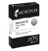 Kalendereinlage 50205, Tagesplan Komplett-Set, 1 Tag / 2 Seiten, 148x210mm (A5), 2027